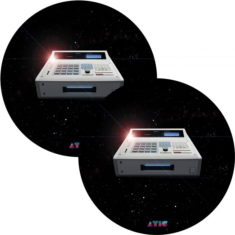 Drum Machine & VHS Dream slipmat 1