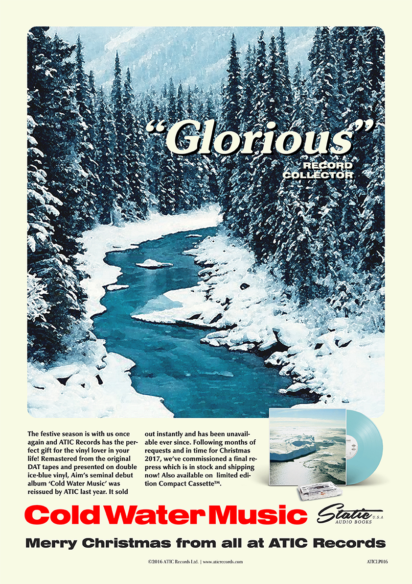 Aim 'Cold Water Music' Vinyl is here for Christmas 1